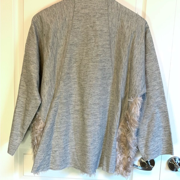 Derek Lam / 10 Crosby - faux mohair sweater with kangaroo pocket - Picture 4 of 9